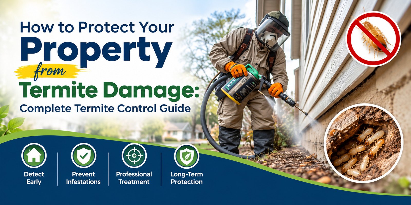 How to Protect Your Property from Termite Damage Complete Termite Control Guide