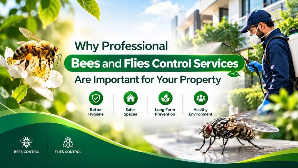Why Professional Bees and Flies Control Services Are Important for Your Property