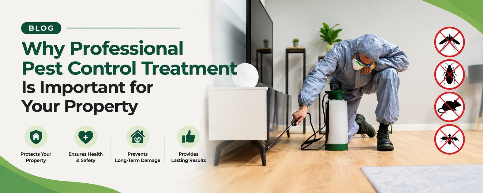 Why Professional Pest Control Treatment Is Important for Your Property
